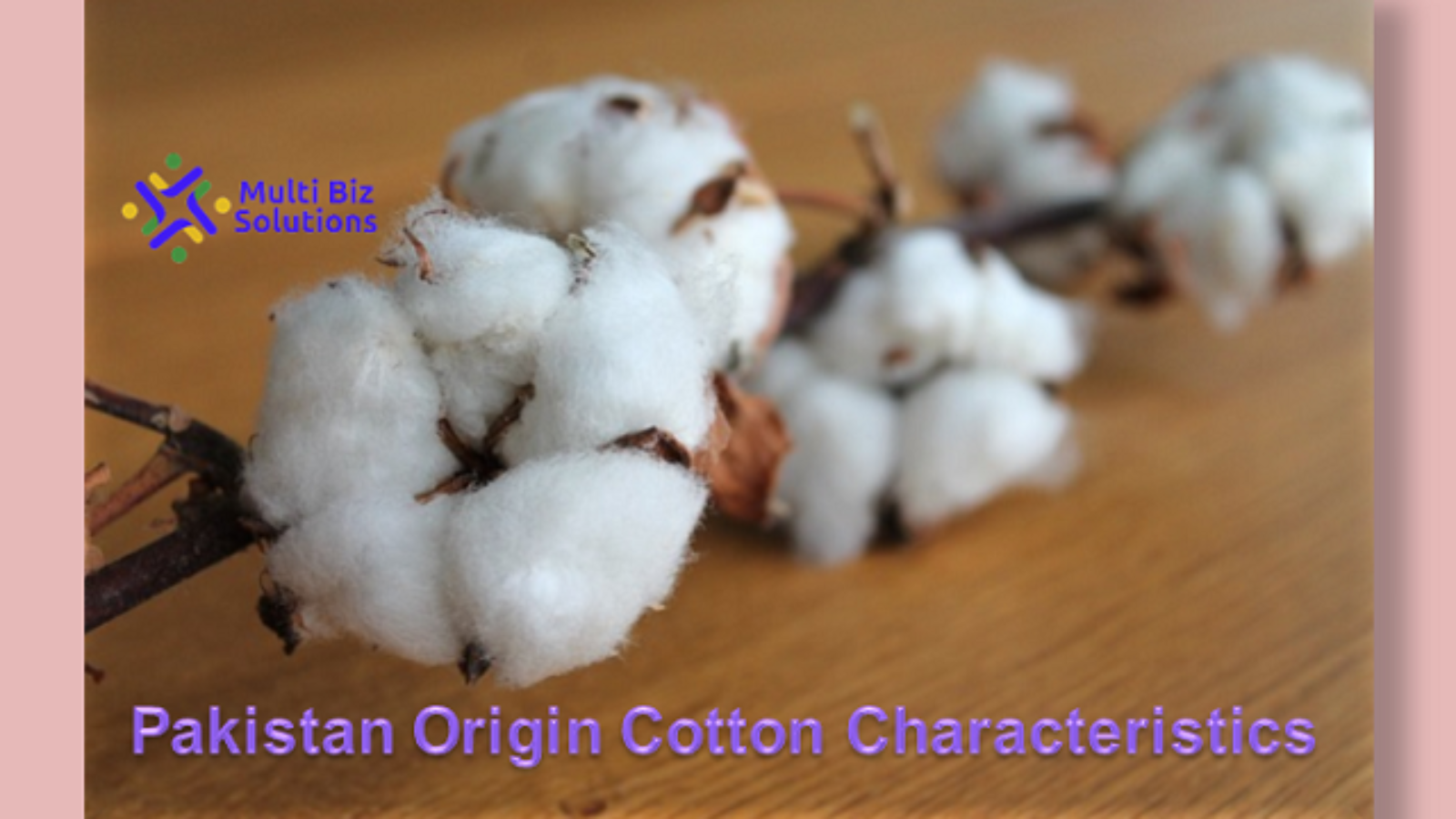 Pakistan Origin Cotton Characteristics